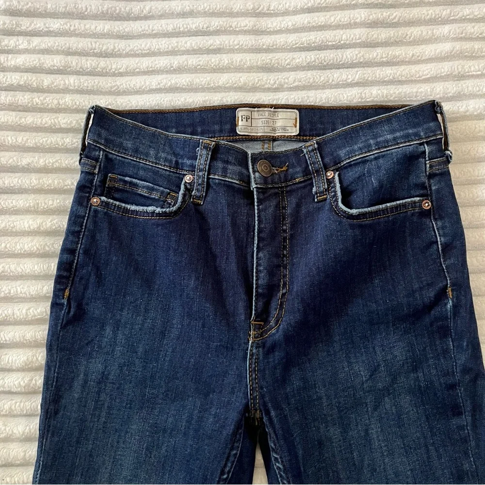 Free People Busted Knee Jeans